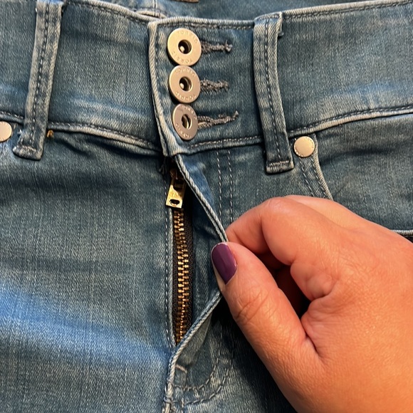 Torrid super soft really blue Jeggings. - Picture 7 of 9